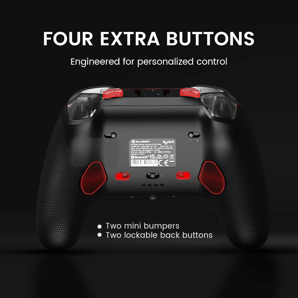GameSir G7 Pro Xbox Series X|S Controller – Wired for Xbox, Wireless for PC, Bluetooth for Android – Hall Effect, Charging Dock