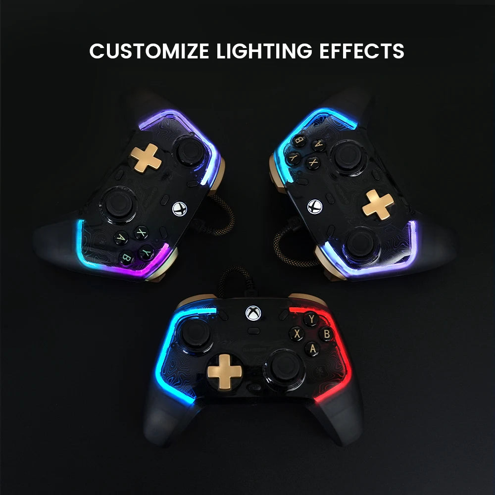 GameSir Kaleid Xbox Controller Wired Gamepad for Xbox Series X, Xbox Series S, Xbox One Game Console, with Hall Effect Joystick