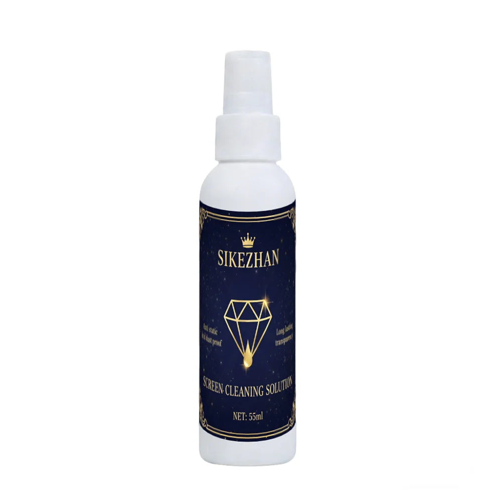 Universal Screen Cleaner Spray Kit with Polishing Cloth for Computer Laptop Monitor TV Phone LCD LED Dust Fingerprint Remover