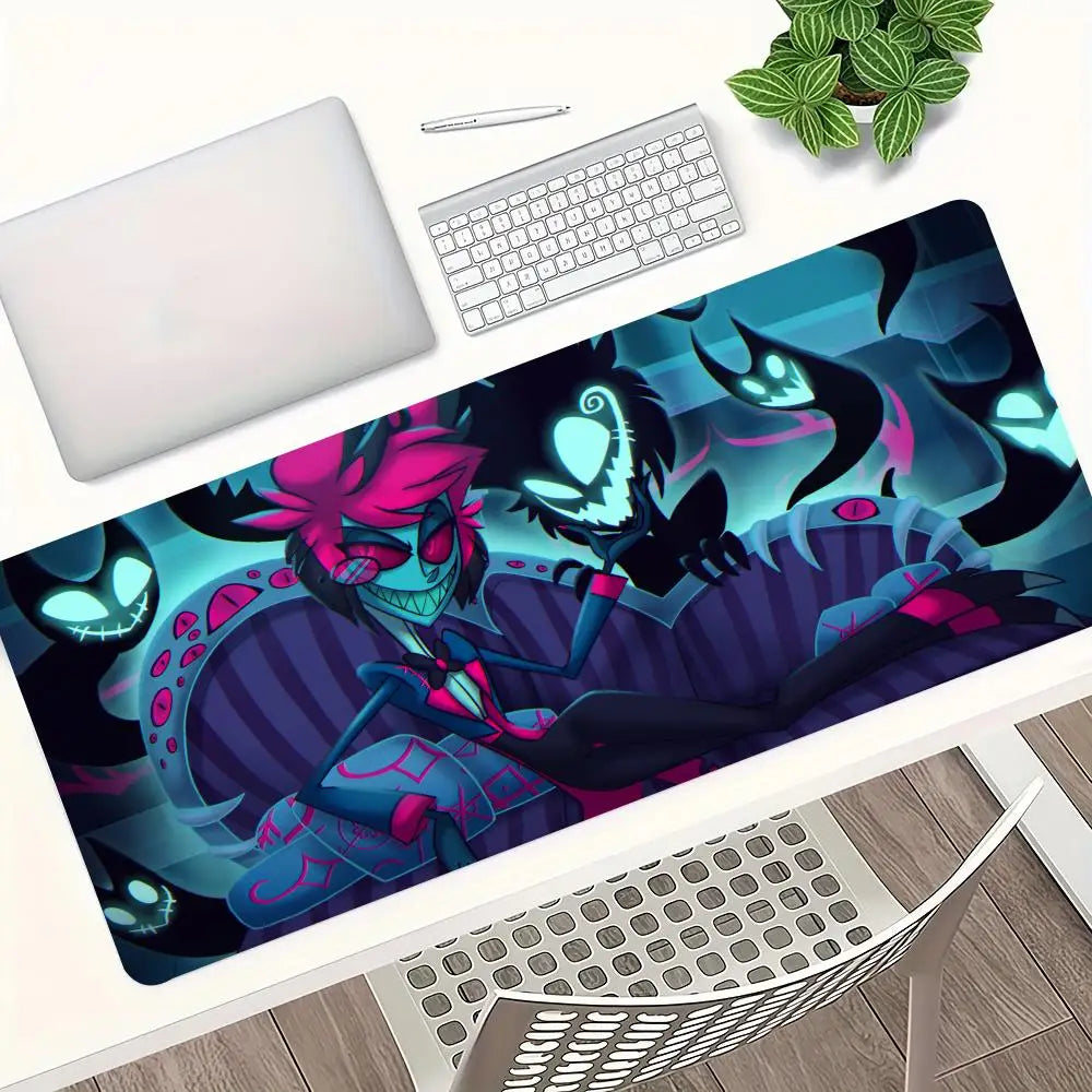 Mouse Pad H-azbin H-otel Player Computer Accessories Mousepad Laptop Keyboard Pad PC Tablemat Carpet Anime XXL Gamer DeskMat
