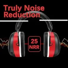 PROHEAR Bluetooth 5.3 Headphones SNR 30dB Hearing Protection Earphone Noise Reduction Safety Ear Muffs 4H Recharg 120H Playtime