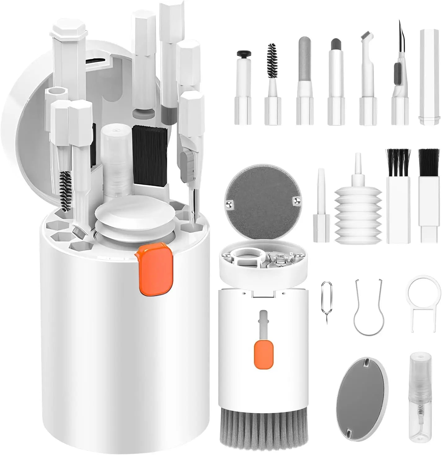 20 in 1 Multifunctional Cleaning Kit for AirPods, Keyboard, Laptop, Earbuds, Camera, Phone, USB C Port Cleaner