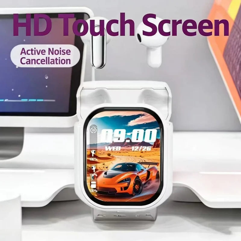 2026 New Bluetooth 6.0 Wireless Headset Translation Headset IPX4 Waterproof Grade And Long Battery Life.