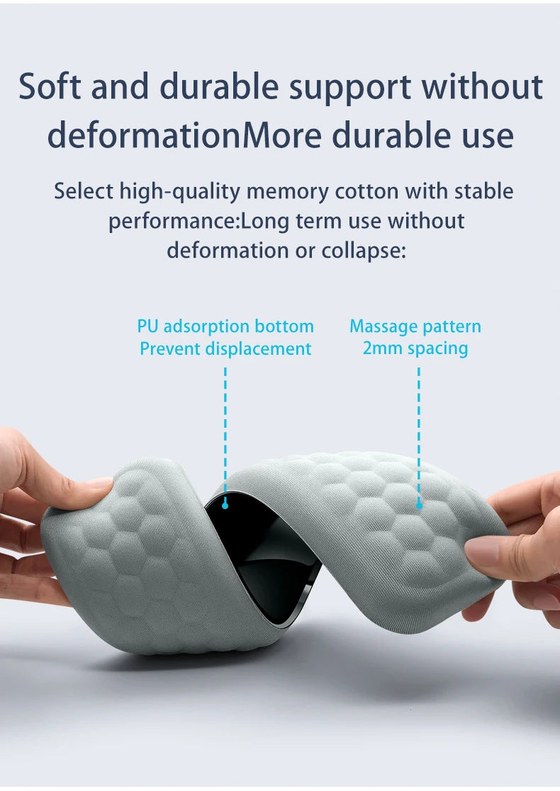 Keyboard Pad Mousepad Ergonomic Keyboard Mouse Wrist Rest Office Typing Protection Relax Wrist Memory Mouse Pad Computer Laptops