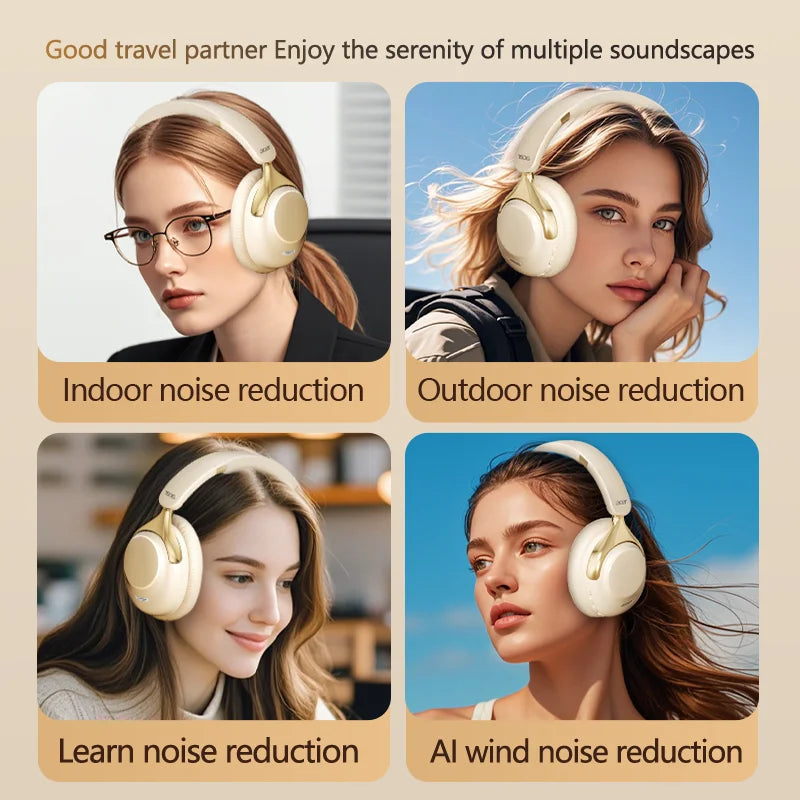 Acer ANC Wireless Bluetooth Headphones OHR524 360° Surround Sound Headsets Gamer Sports Earphones Noise Reduction with HD Mic