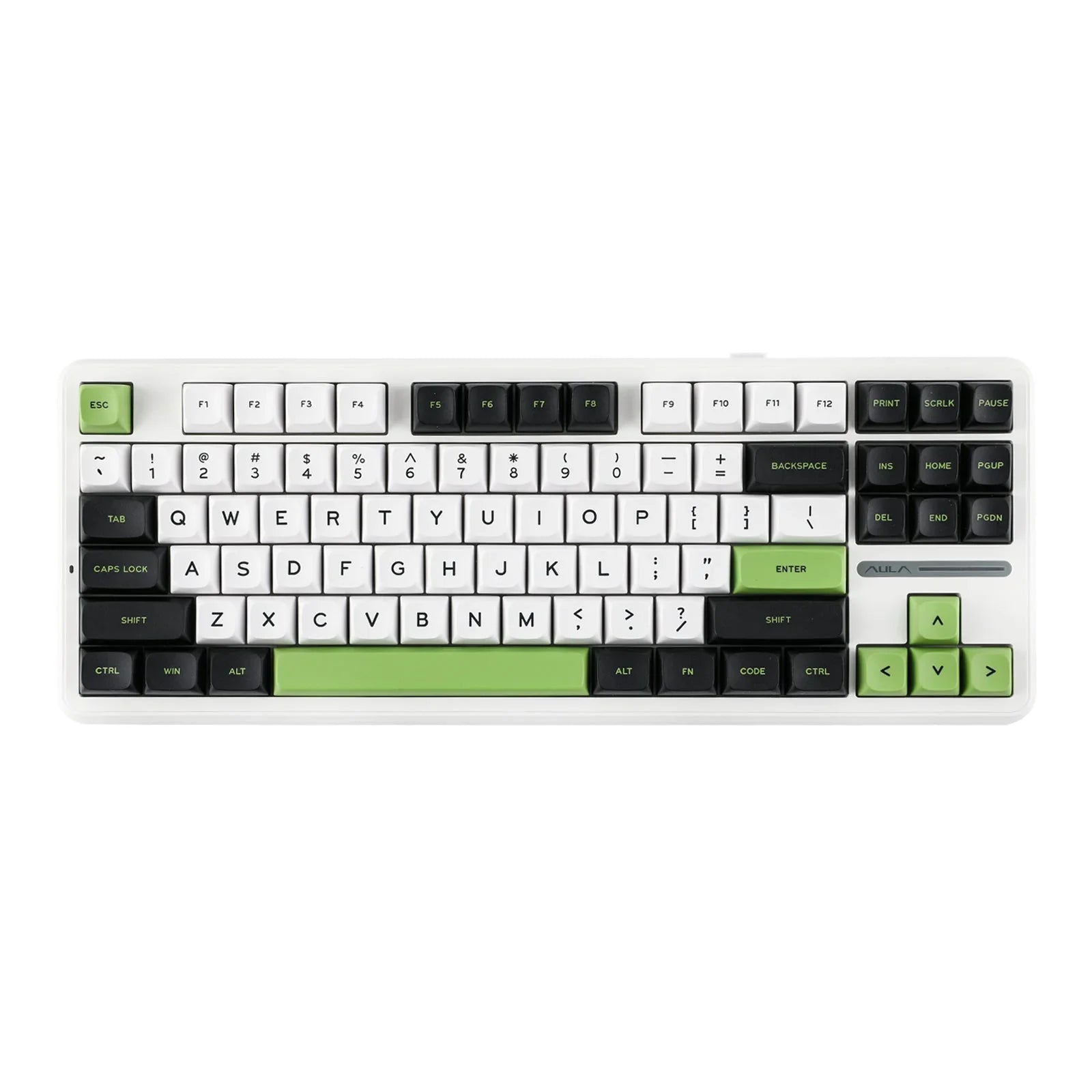 AULA F87 Wireless Keyboard 87 Keys Compact TKL 3 Modes Gasket Gaming Keyboard Hot-Swap RGB Custom RGB Backlit Bluetooth Keyboard