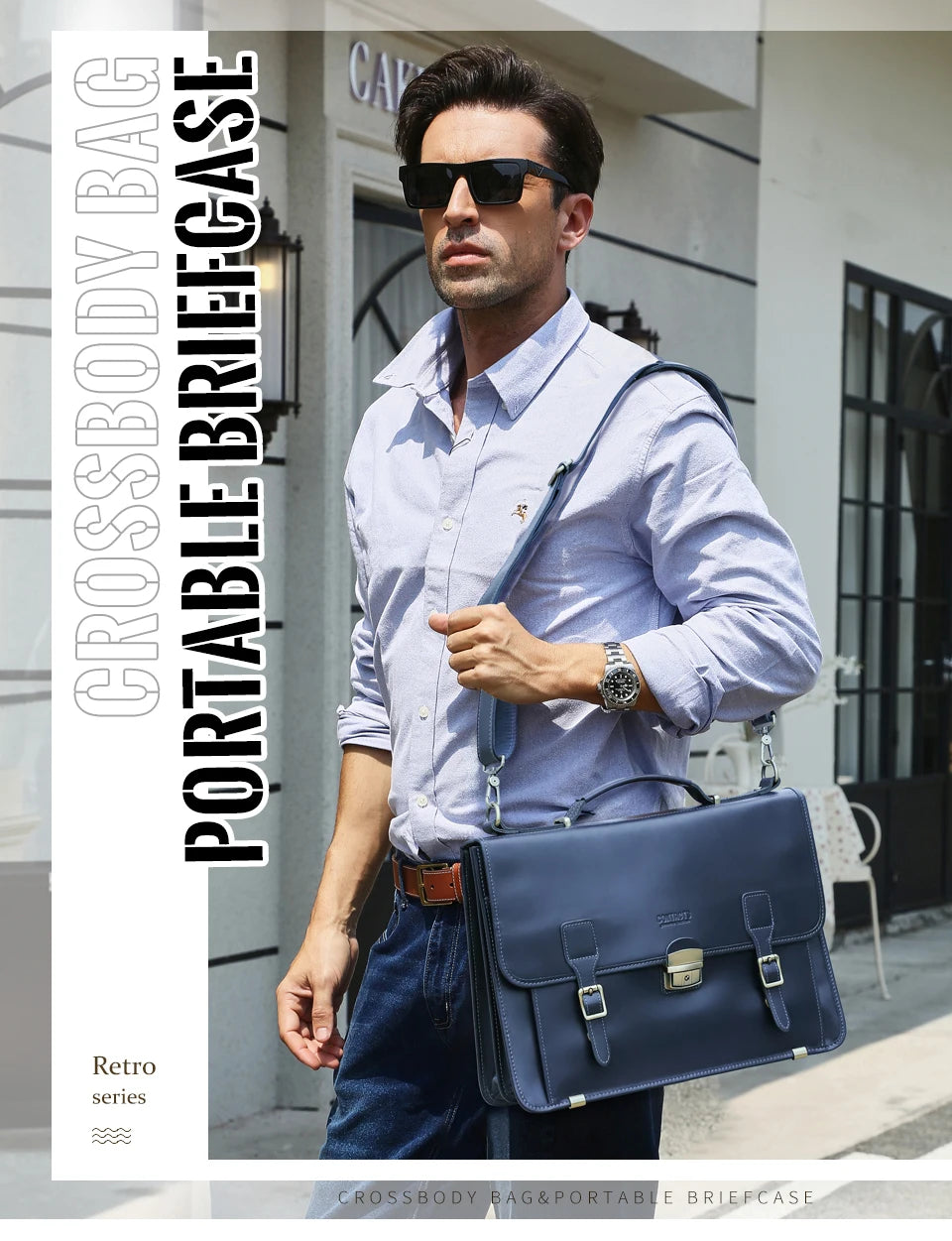 CONTACT'S Genuine Leather Business Bags for Men High Quality Briefcase Office Bag Male Tote Laptop Bags Portfolio Bag Document