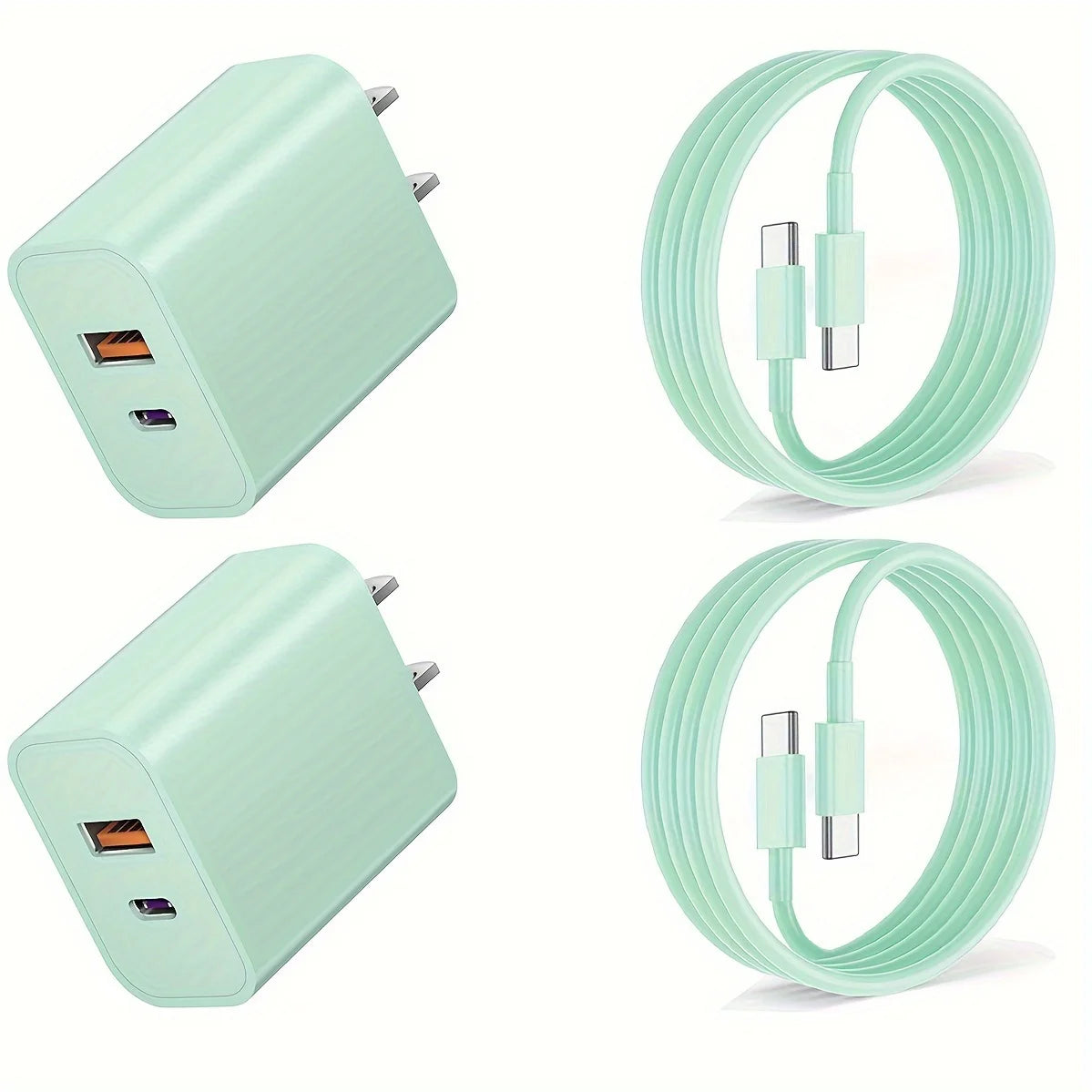 For iPhone16 Charger, 40W Dual Port Fast Charging Block With  6.6 FT USB C Cable For Phone 16/15/15 Pro/15 Pro Max/15 Plus, IPad