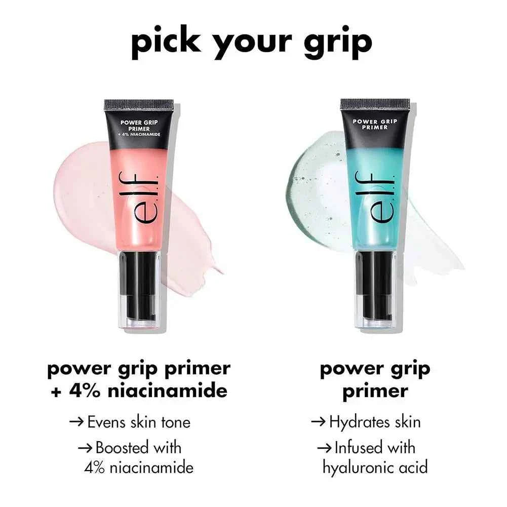 e.l.f. Power Grip Primer Gel-Based & Hydrating Face Primer For Smoothing Skin & Gripping Makeup Long-lasting Wear Moisturizing