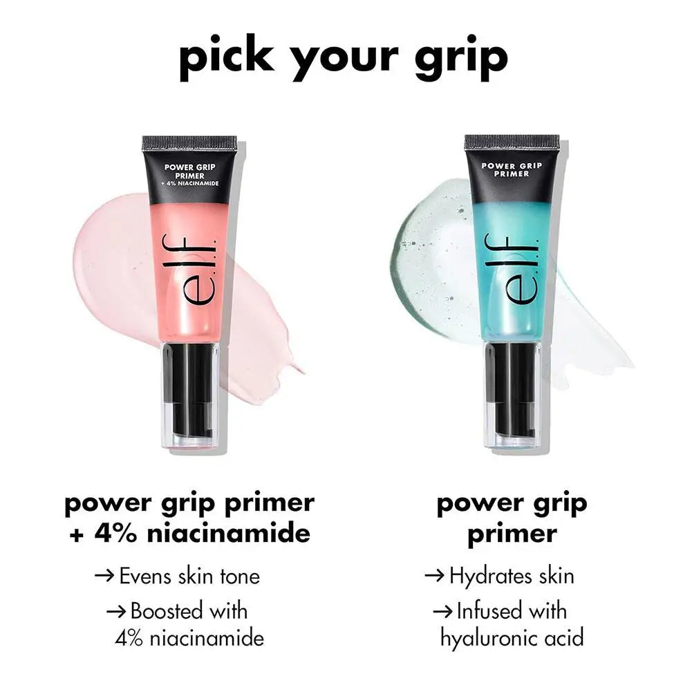 e.l.f. Power Grip Primer Gel-Based & Hydrating Face Primer For Smoothing Skin & Gripping Makeup Long-lasting Wear Moisturizing
