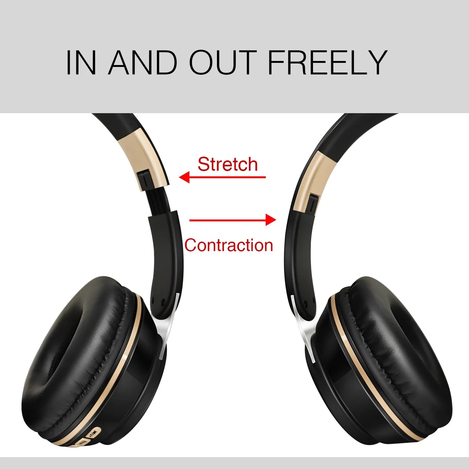 2026 Wireless Bluetooth Headphones Stereo Headband Headset with SD Card Support And Mic for iPhone Samsung Tablet