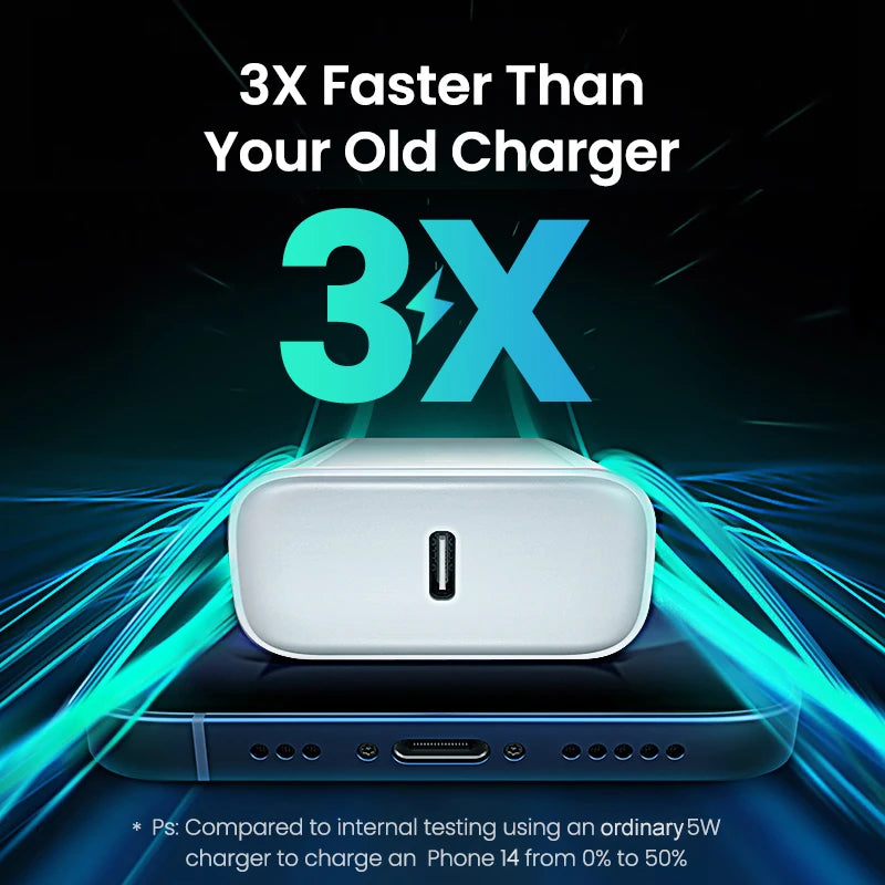 PD 40W Fast Charger For iPhone 17 16 15 14 11 12 13 Pro Max 8 Plus iPad Fast Charging USB C Cable Type C Data Line Phone Charger