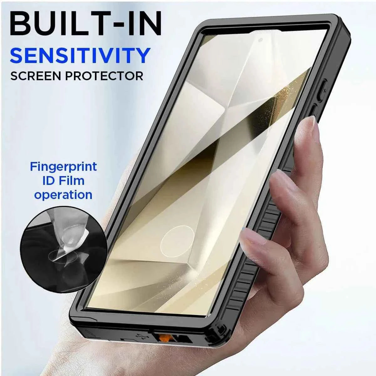 IP68 Shellbox Waterproof Case For Samsung Galaxy S26 S25 S24 S23 S22 Ultra FE A54 A14 5G Outdoor Sports Diving Protective Cover