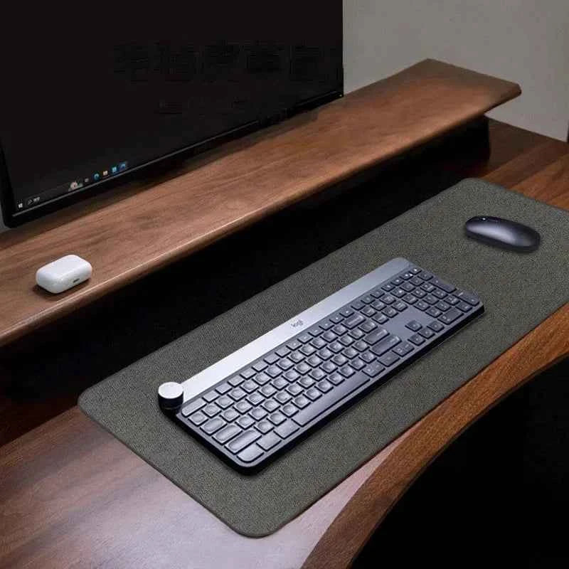 Cotton and Linen Rubber XXL Mouse Pad Gaming MousePad Large Desk Mat Gaming PC Desk Mat Keyboard Pad Computer Desk Pad
