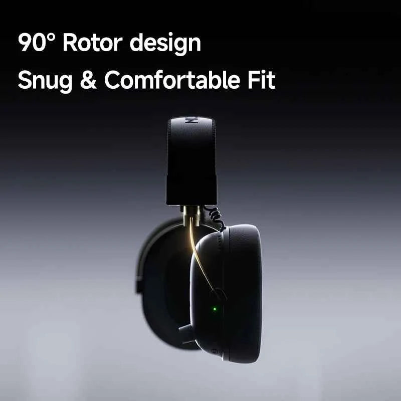 MCHOSE V9 Turbo + Wireless Gaming Headset 60mm 7.1 Surround Sound Professional Esports Headphones With RGB Charging Base
