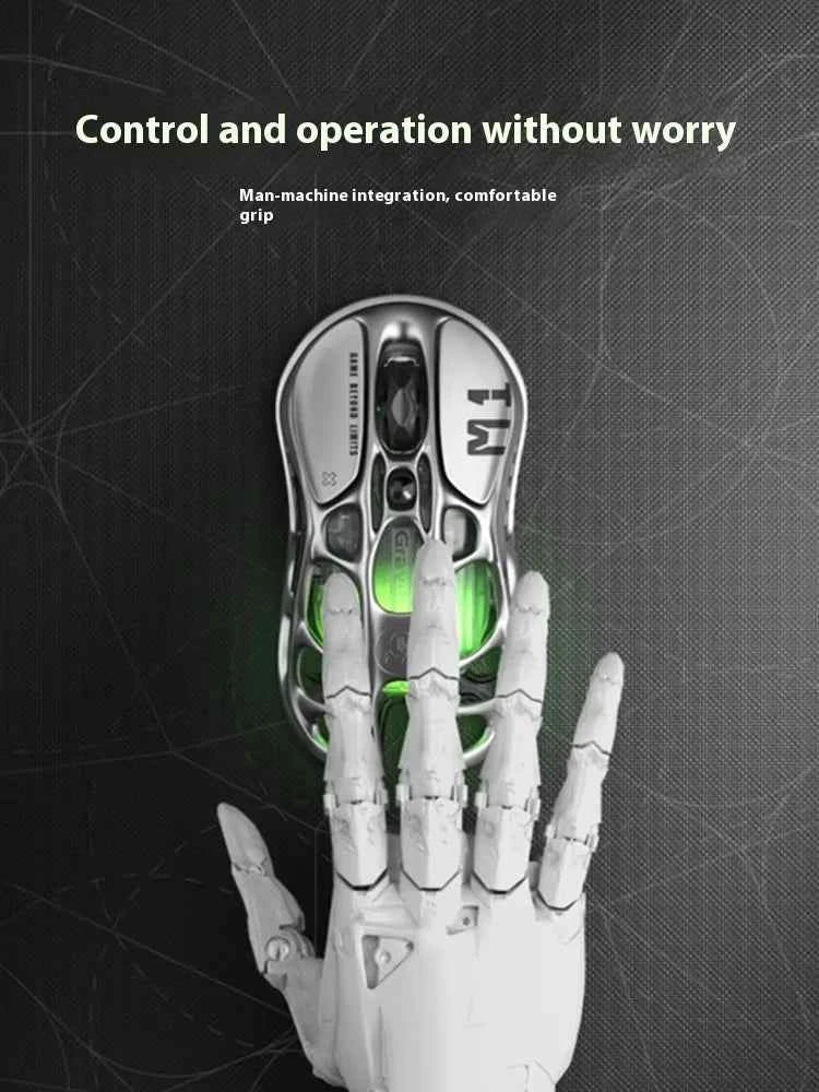 Gravastar X/X Pro Wireless Mouse Paw3950 8K Magnesium Alloy E-sports Tri-Mode Bluetooth RGB Gaming Mouse Lightweight Custom