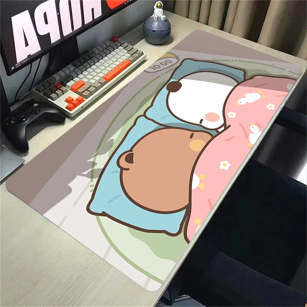 Bubu Dudu Gamer Deskmat Xxl Mouse Pad Anime Computer Table Mat Pc Gaming Accessories Mousepad Large Mats Office Mause Pads Setup