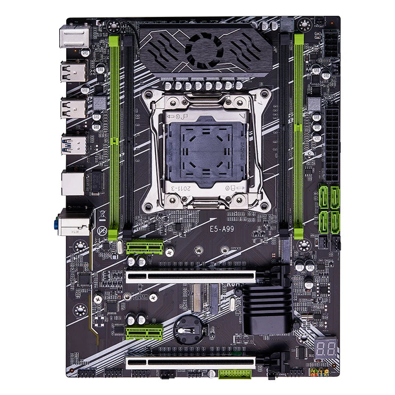 QIYIDA X99 motherboard set kit LGA2011-3 xeon E5 2680 V4 2*16GB=32GB 3200MHz 4 channels DDR4 SATA 3.0 nvme M.2 SATA M.2ATX - WinSupport Tech