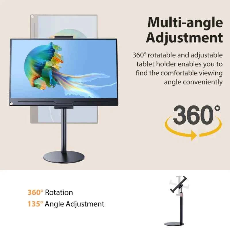 Lamgool Adjustable Laptop & Monitor Stand – Fits 10
