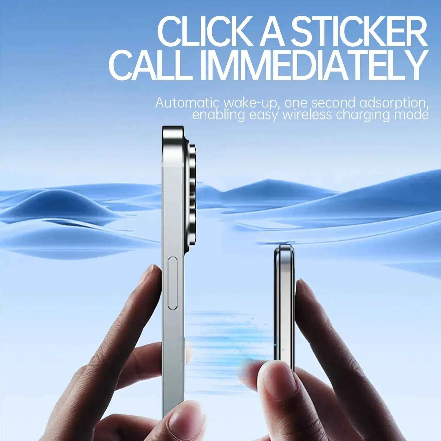 10000mAh Ultra Thin Power Bank for MagSafe,Magnetic Wireless Fast Charging MacSafe Portable Battery For iPhone Xiaomi Samsung