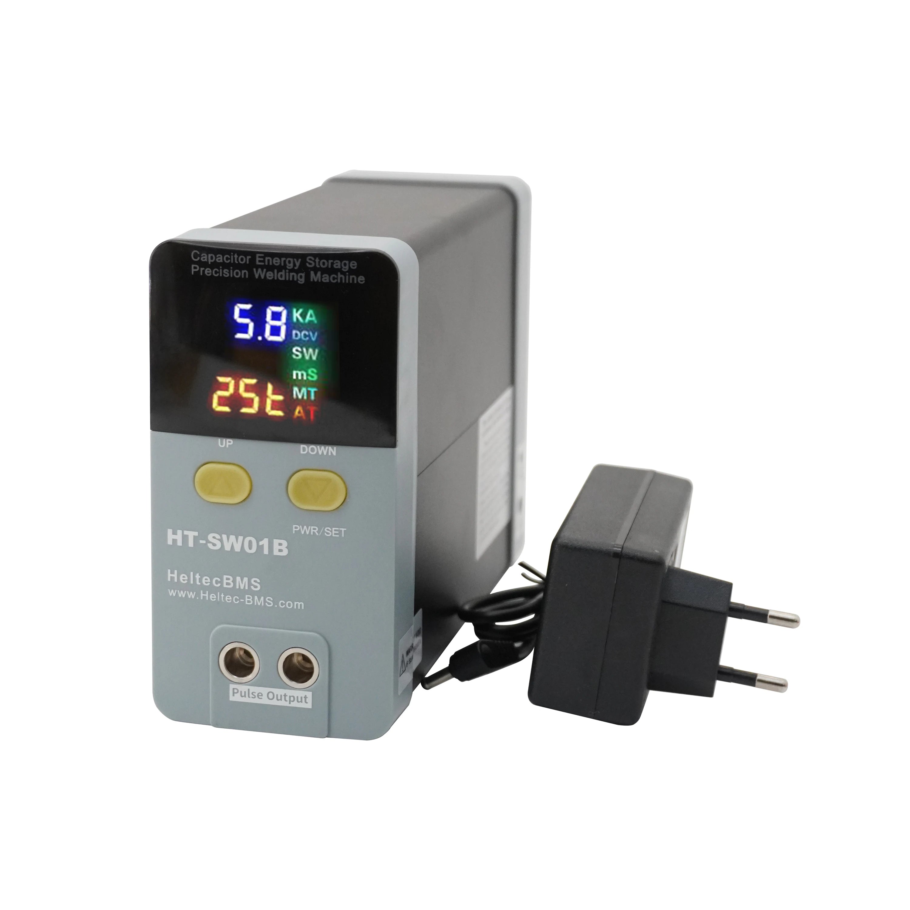 Heltec 21KW 36KW 42KW Capacitor Storage Battery Spot Welding Machine/Portable Small Spot Welder LED Display 0.5mm Thickness