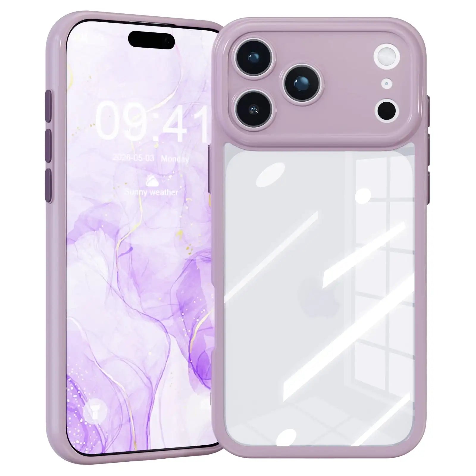 Compatible with Apple iPhone 13 Pro Case Clear with Color Design for Girls Women Soft TPU+PC Shockproof More Protective Girly for iPhone 13 Pro Case