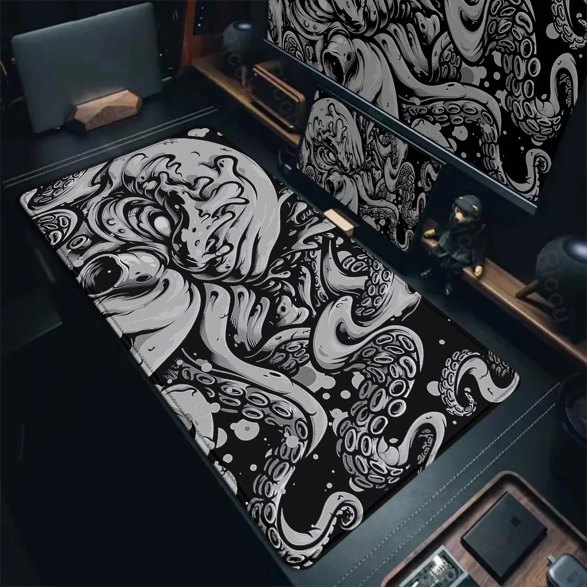 Octopus Monster Mouse Pad Large Size Gamer Keyboard Desk Mats Computer Table Gaming Mat XXL Extended Mausepad Office Accessories