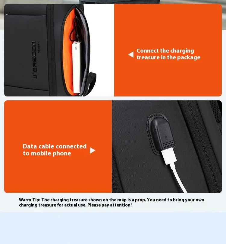 35 L Business Backpack For Men Waterproof Backpack Large Capacity Business Trip Multifunctional Password Anti-theft Laptop Bag