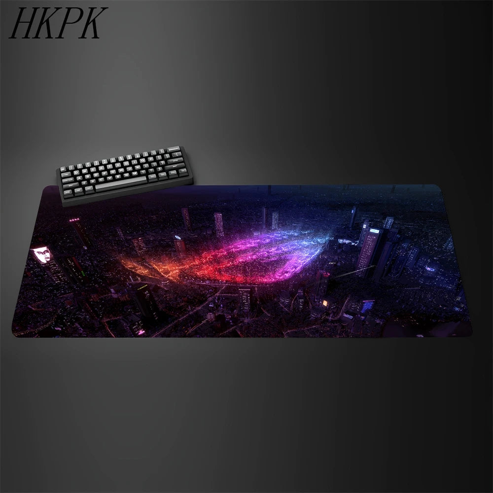 Gamer Mouse Pad Cartoon Asus Deskmat Gaming Mousepad Desk Protector Pc Accessories Mats Kawaii Anime Extended Mause Pads
