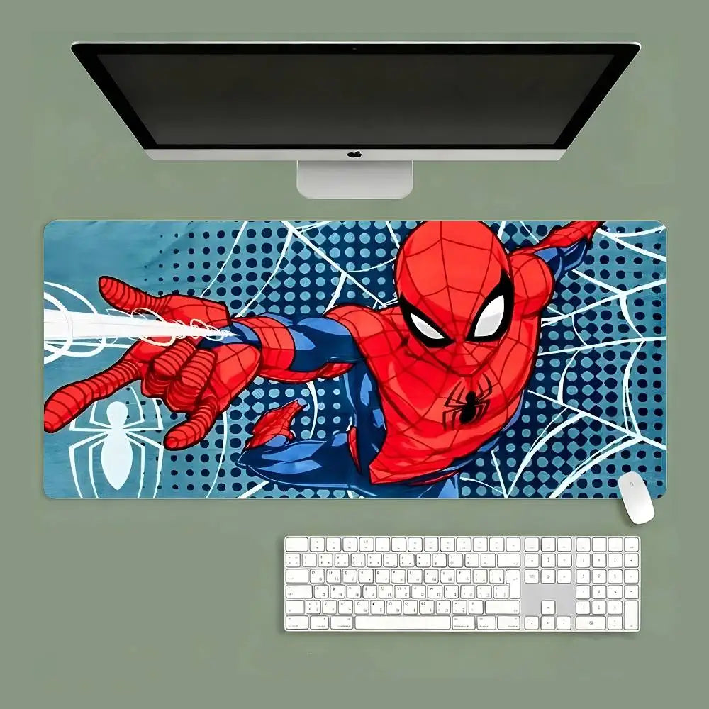 S-Spiders-Mans Mouse Pad Computer Mat Deskpad Laptop Keyboard Mat Office Large Landscape Mousepad
