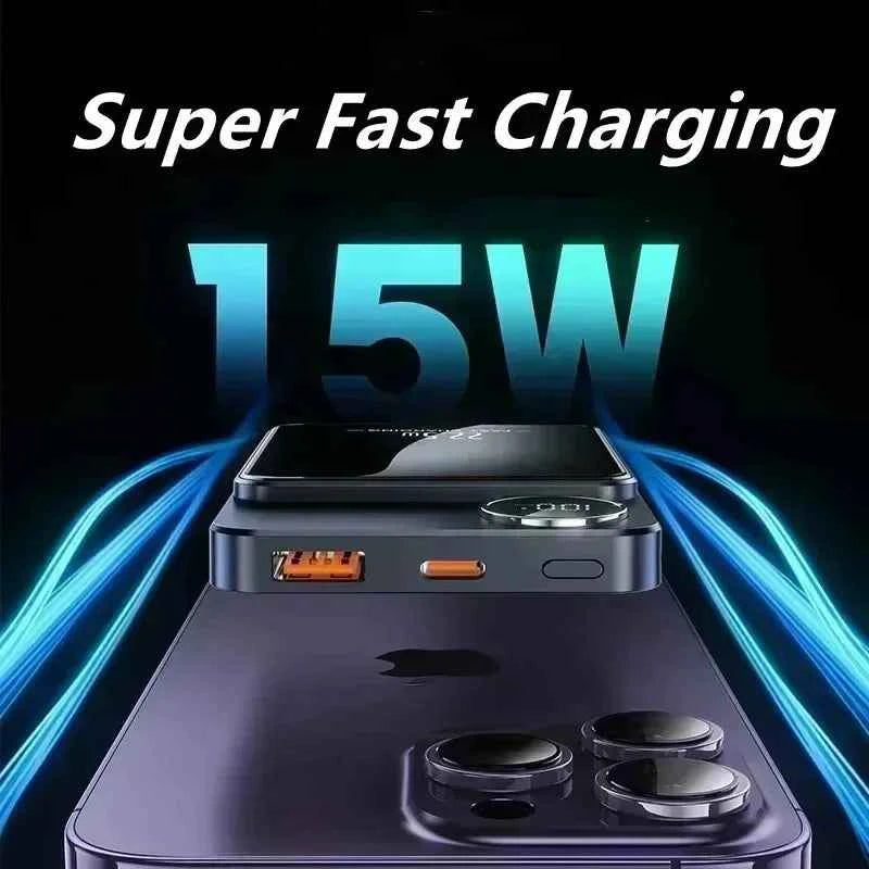 Magnetic Wireless Portable Power Bank 22.5W for MagSafe Fast Charging 10000mAh Battery Charger Cases for iphone Samsung Xiaomi