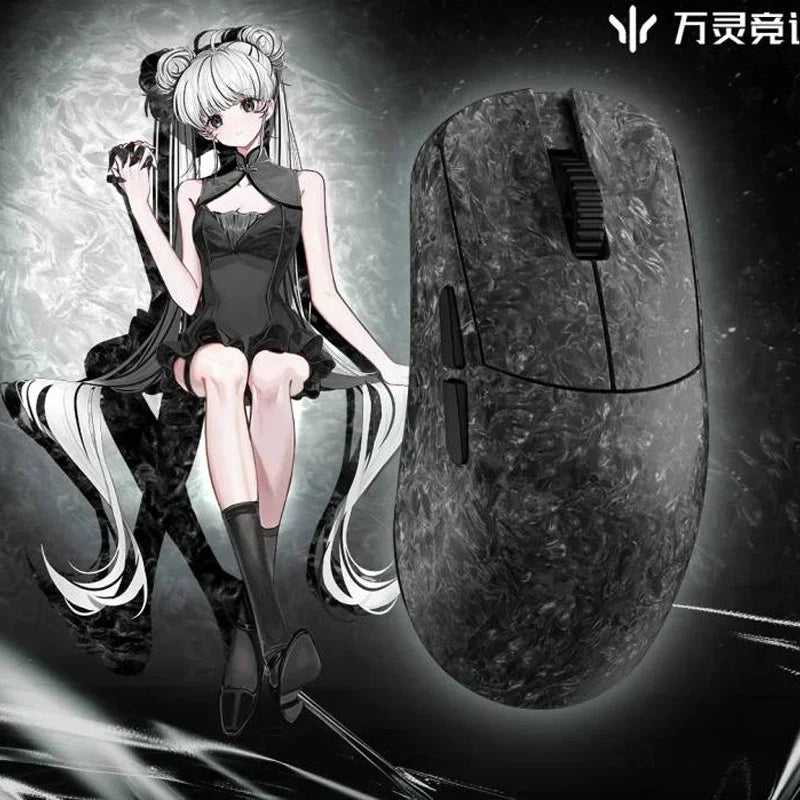 Wlmouse Ying 8K Wireless Mouse Dual Mode 2.4G Bluetooth Gaming Mouse Forged Carbon PAW3950HS Mouse Office PC Gamer Custom Gift - WinSupport Tech