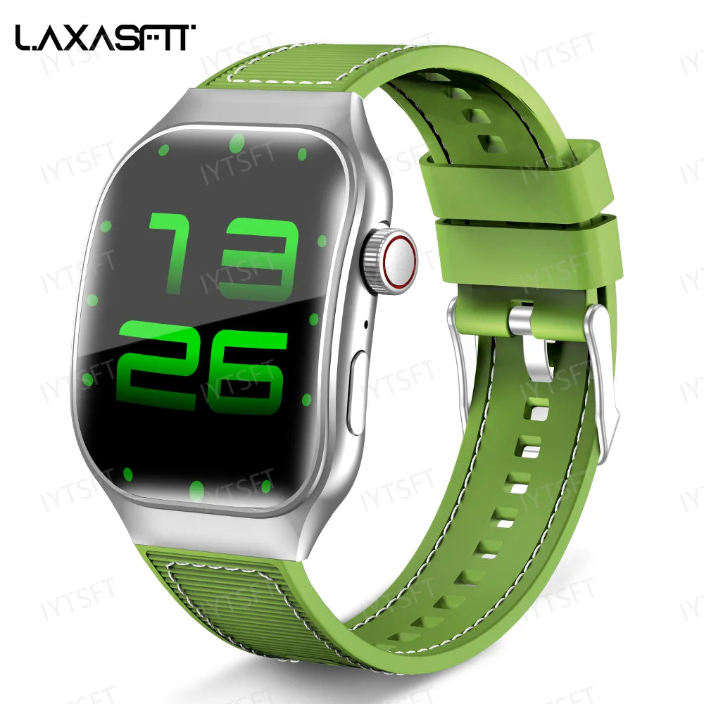 LAXASFIT New Bluetooth Call Smart Watch for Men 2.01