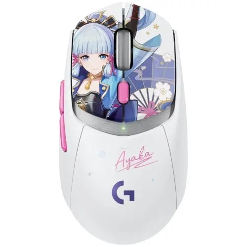 Logitech G309 Lightspeed Wireless Gaming Mouse, Genshin Impact Limited Edition, LIGHTFORCE Switches, HERO 25K Sensor, Long Batte