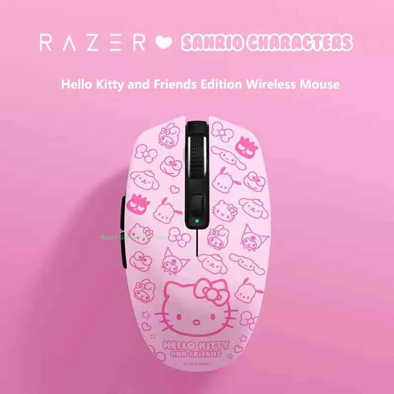 Computer Mouse Cat Razer Razer Hello Kitty and Friends Edition Dual Wireless Gaming Mouse ...