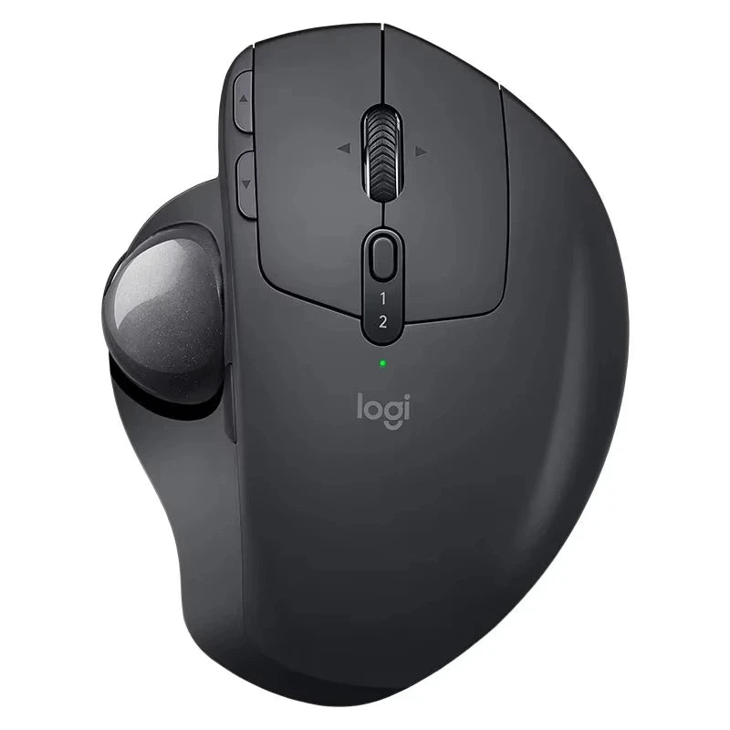 Mouse Logitech MX ERGO S Ergonomic Mouse Trackball Mouse Wireless Bluetooth Quick Charging with Unifying Receiver Office work