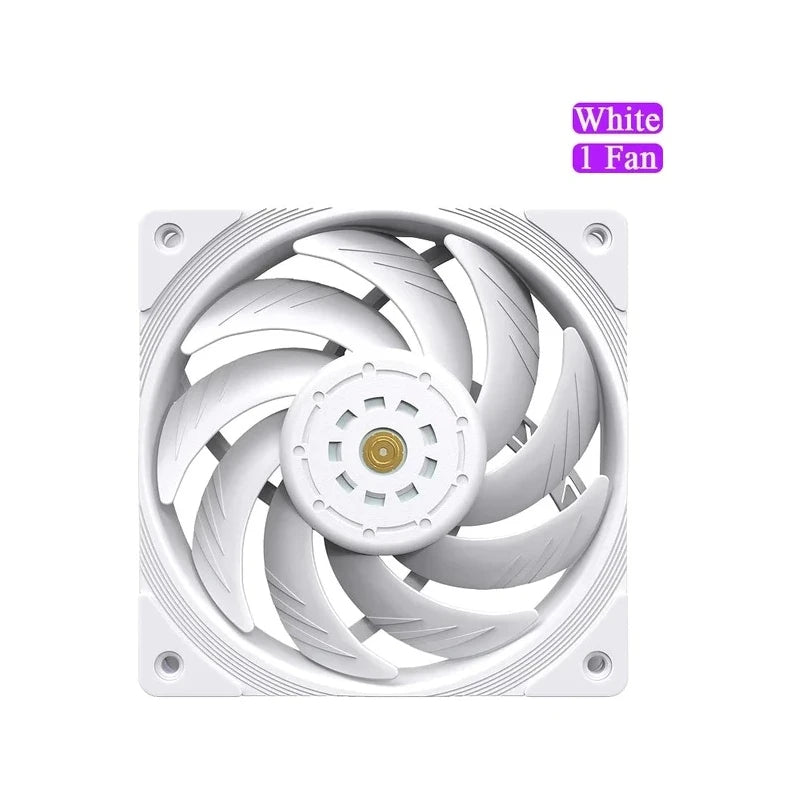 TEUCER T30 Computer Case Fan 12CM 4PIN PWM CPU Cooler Fan PC Case Silent Fan 120mm