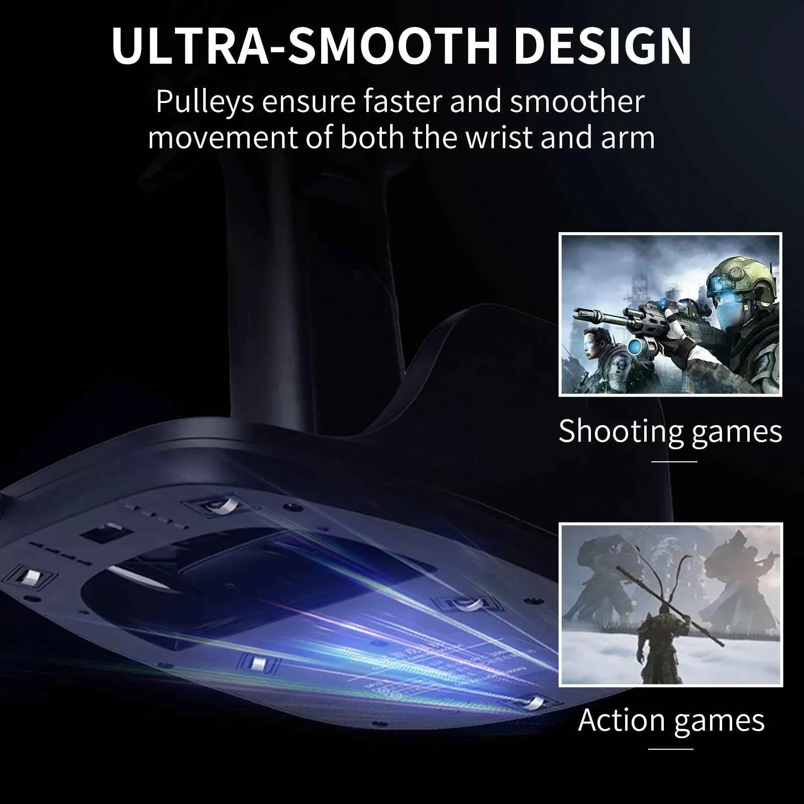 CYLIEX L25B Gun Mouse FPS Game Pistol Handle Grip Wired Gaming Mouse Peripherals Pc Custom Gamer Accessories Shooting Mice