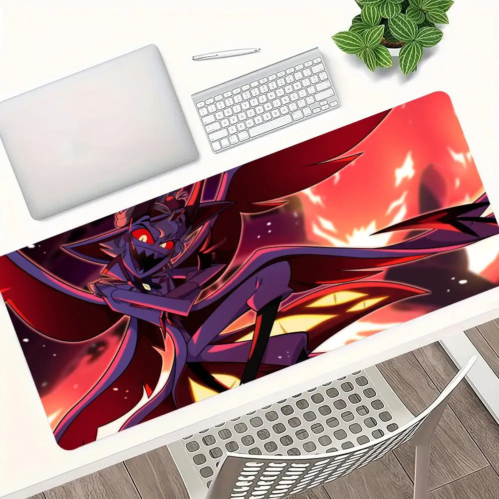 Mouse Pad H-azbin H-otel Player Computer Accessories Mousepad Laptop Keyboard Pad PC Tablemat Carpet Anime XXL Gamer DeskMat