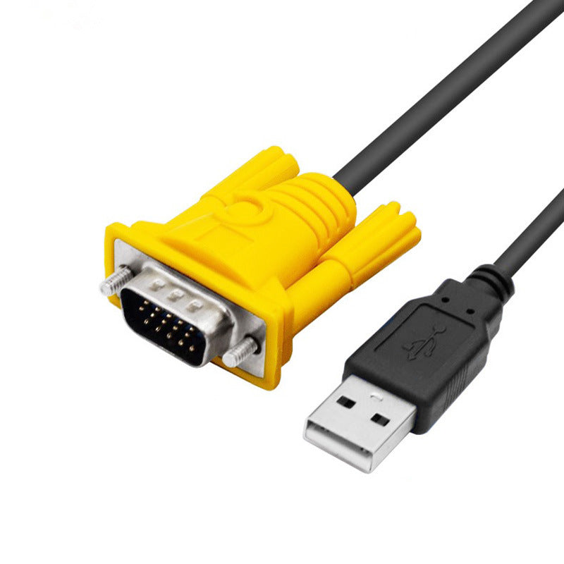 Newest USB KVM Switch Switcher 2 Port VGA SVGA Switch Box USB 2.0 Mouse Keyboard 1920*1440 Professional Video Switch Hot Sale