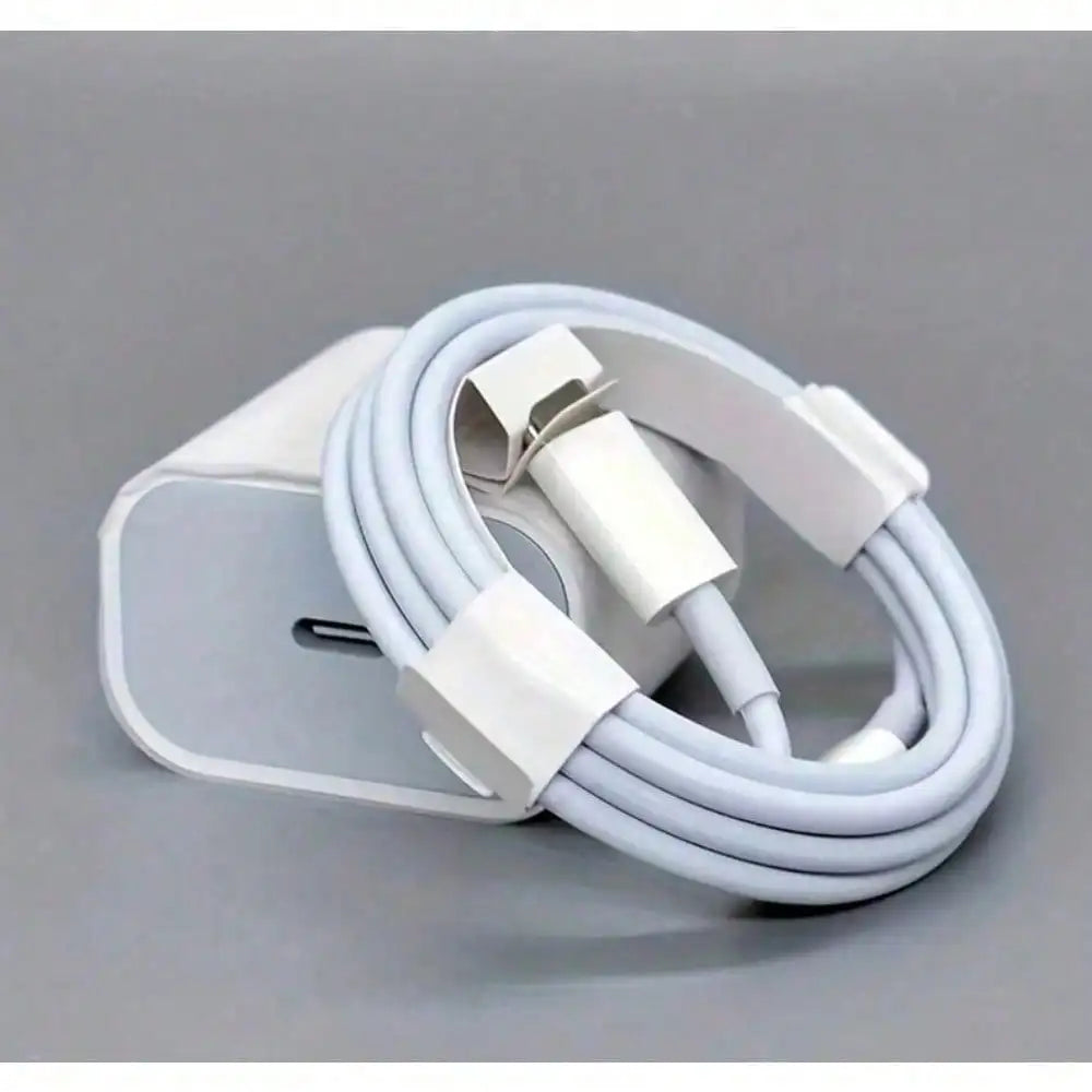 30W Charger Kit 30W Fast Charging Adapter + 3.3ft/100cm High-Efficiency Data Sync Fast Charging Cable Compatible With