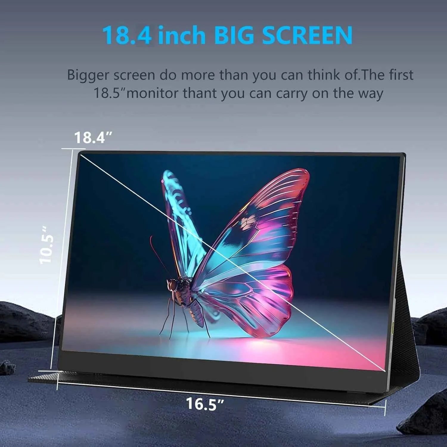 UPERFECT 4K Portable Monitor 18.4