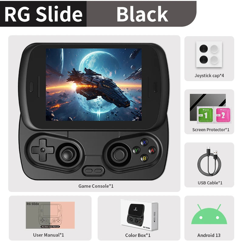 Anbernic RG Slide Retro Handheld Game Console 4.7
