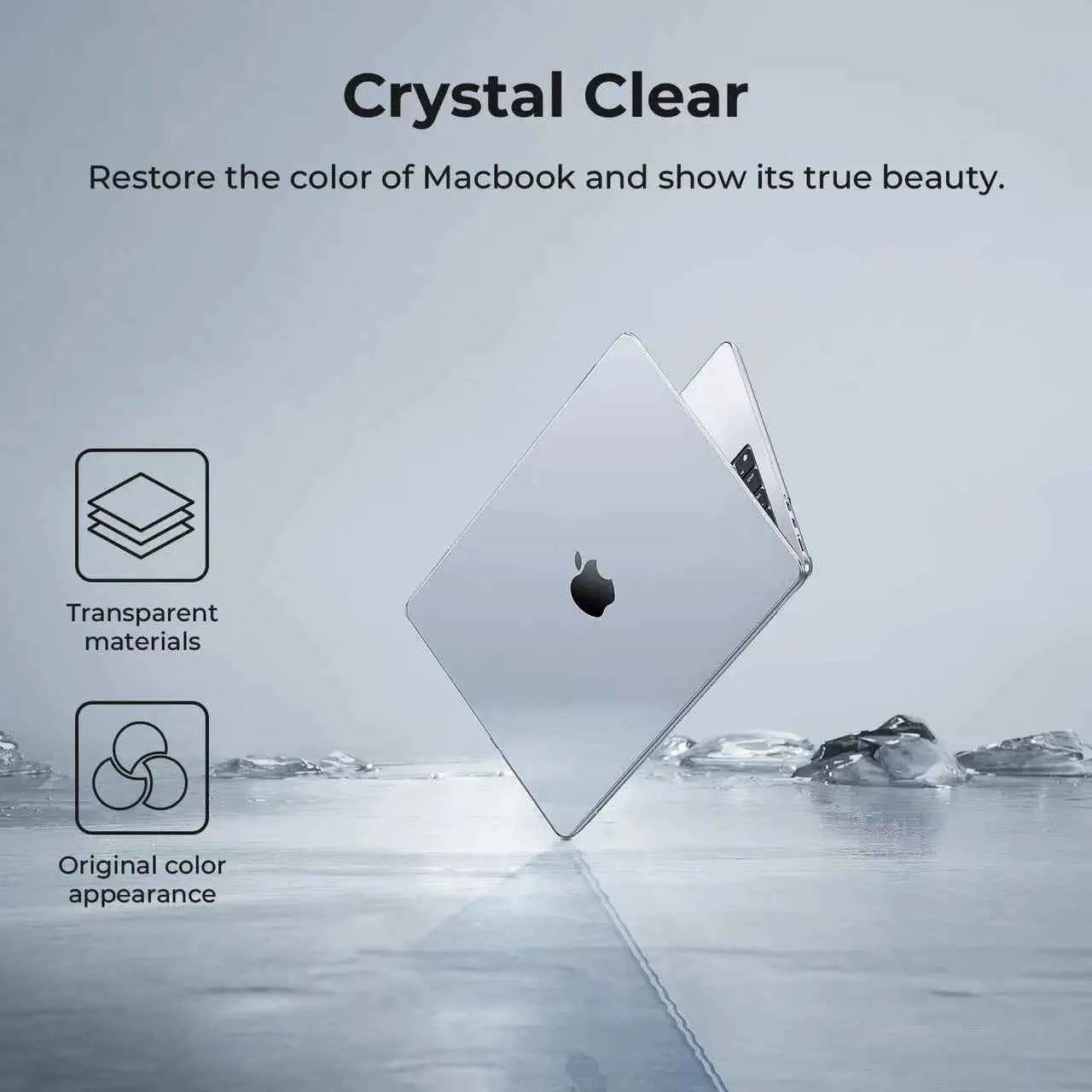 Laptop Case For MacBook Pro 14/16 inch Pro/Max M5 M4 M3 M2 M1 Chip 2026-2021 Case,Ultra Thin Hard Shell Cover For Air 13/15'' M5