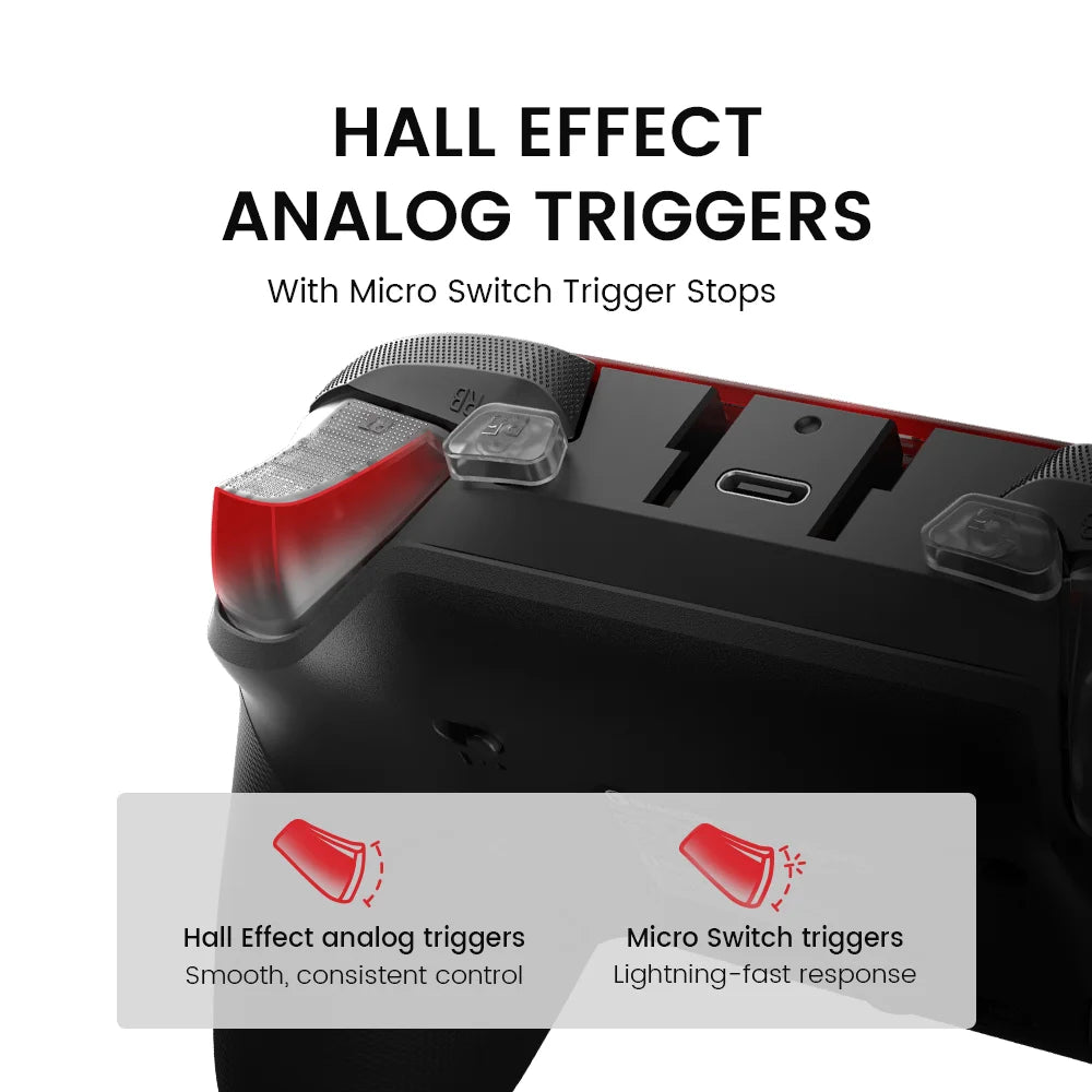 GameSir G7 Pro Xbox Series X|S Controller – Wired for Xbox, Wireless for PC, Bluetooth for Android – Hall Effect, Charging Dock