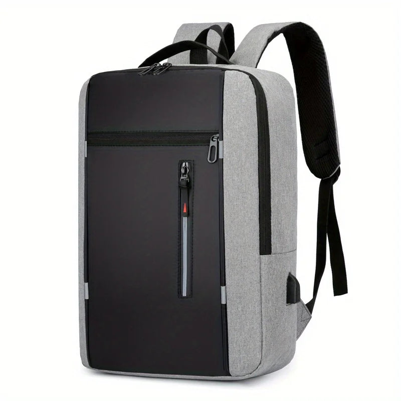 Man Travel Backpack Laptop Backpack with Charging Port Oxford Cloth Backpack Casual Daypacks Large Capacity Backpack