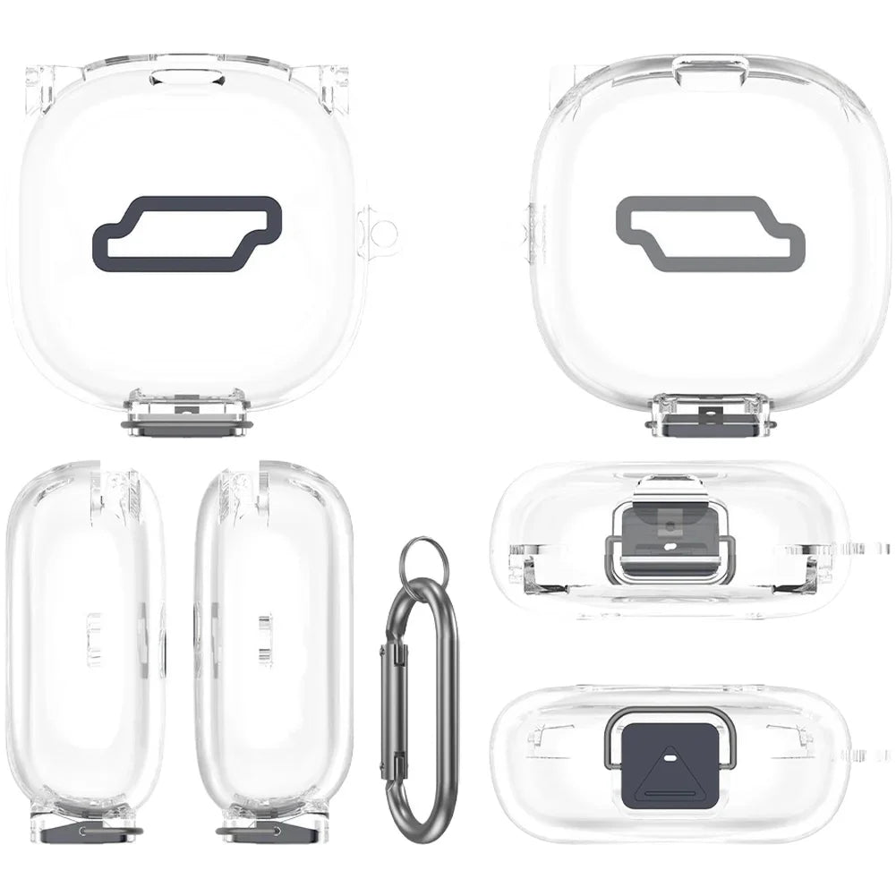 Shockproof Protective Case For-SHOKZ Open Fit 2+/T921 Wireless Earphone For TPU Hard Shell Headphone Replace Accessories