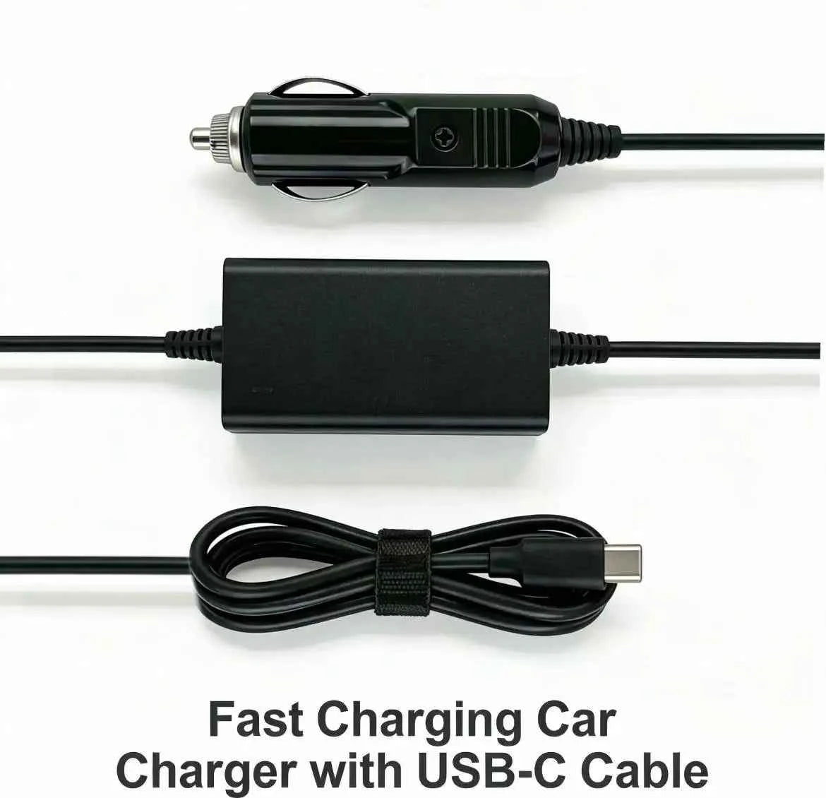 100W USB-C Car Charger, 5V/9V/12V/15V 3A, 20V 5A, PD Fast Charger for MacBook, Laptop, Tablet, Phone, Huawei, Lenovo, Dell, HP,