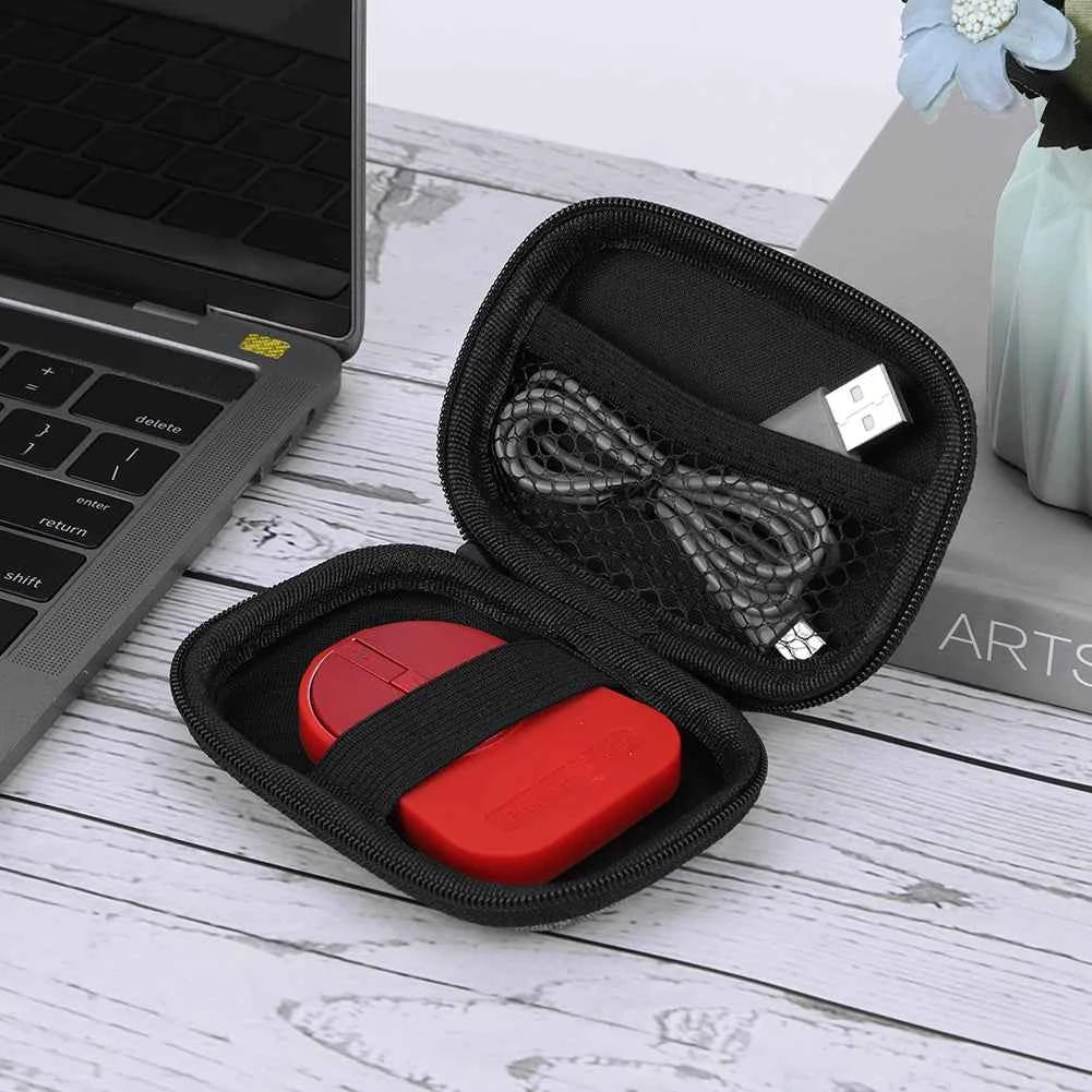 Portable Silent Mouse 3 Mode BT 5.2/2.4G/USB Mini Capacitive Mouse 3 Adjustable DPI Rechargeable with USB Receiver for Laptop PC