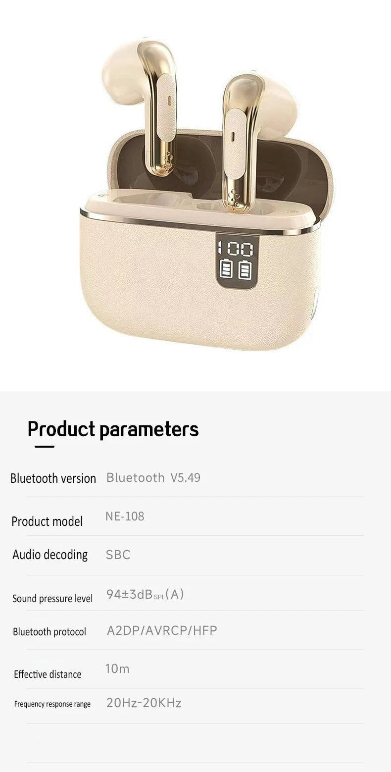 For xiaomi Lenovo Bluetooth Headphone Wireless Headset Quality HiFi Stereo Earphone ENC-calling Noise Reduction Earbuds
